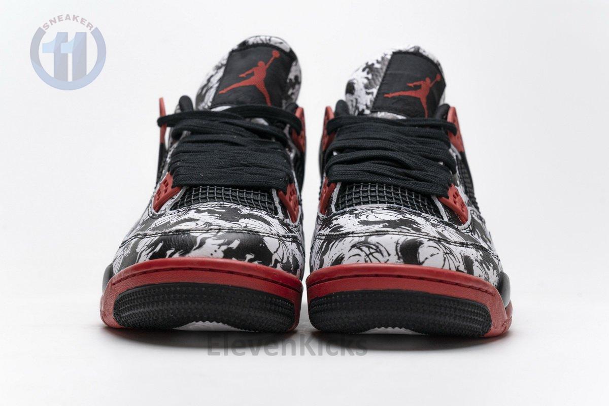 BQ0897-006 Air Jordan 4 Retro Singles Day Tattoo