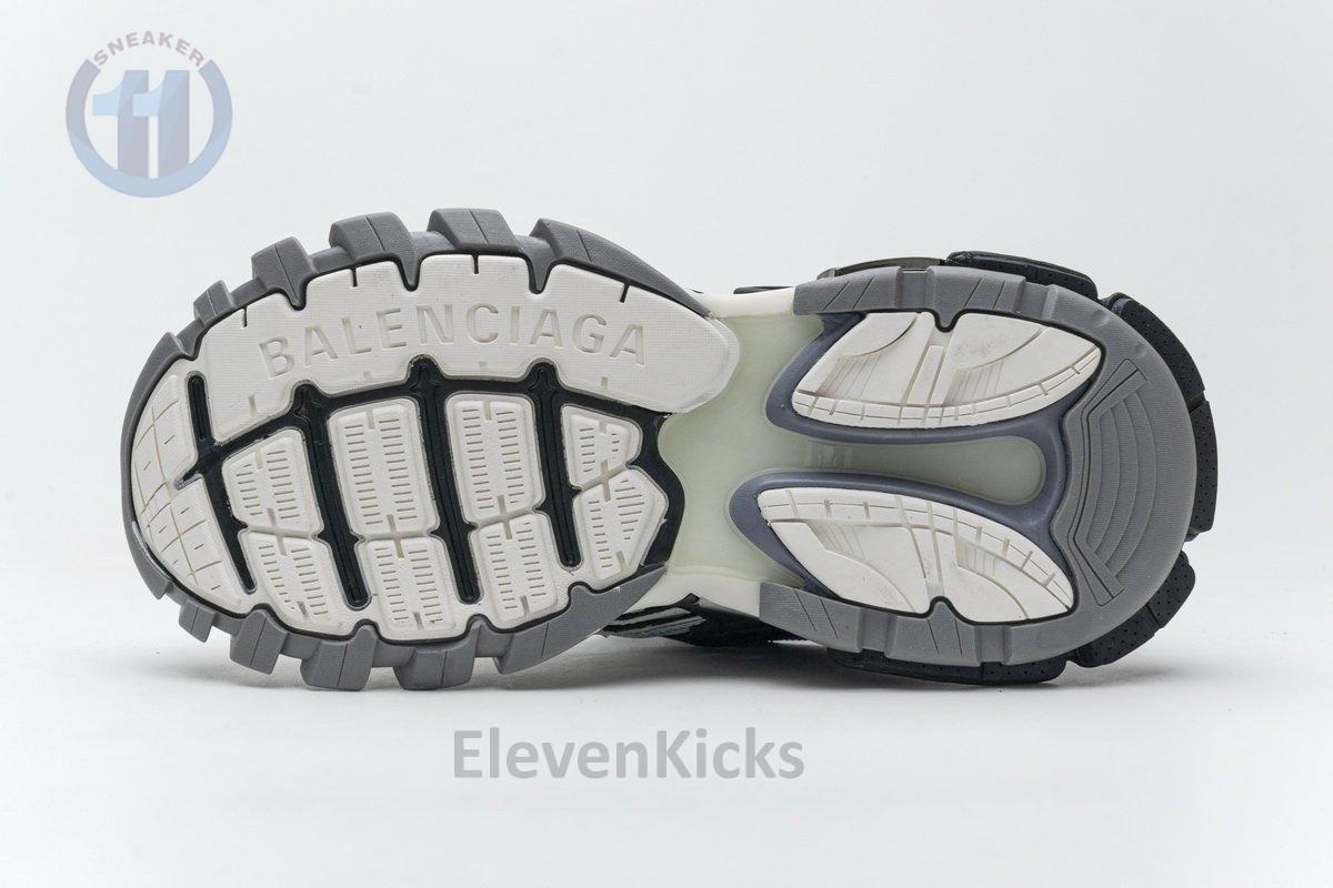 570391 W2GN3 1090 Blenciaga Track 2 Sneaker Black White