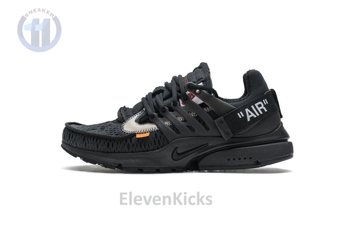 AA3830-002 OFF-WHITE x Nike Air Presto Black