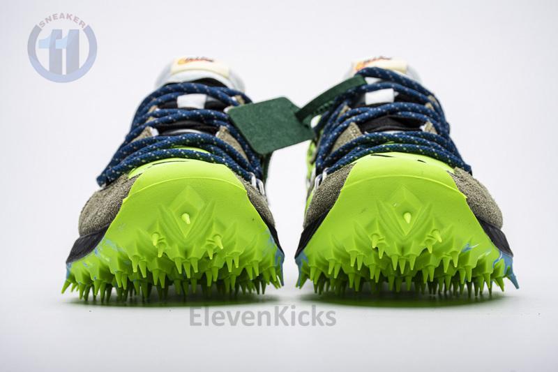 OFF WHITE X Nike Zoom Terra Kiger 5 White Electric Green CD8179-300
