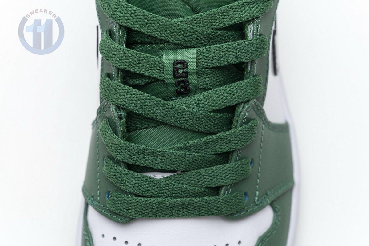 553558-301 Air Jordan 1 Low Pine Green