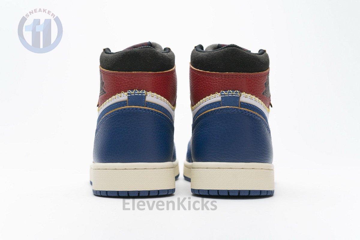 BV1300-146 Air Jordan 1 Retro High Union Los Angeles Blue Toe
