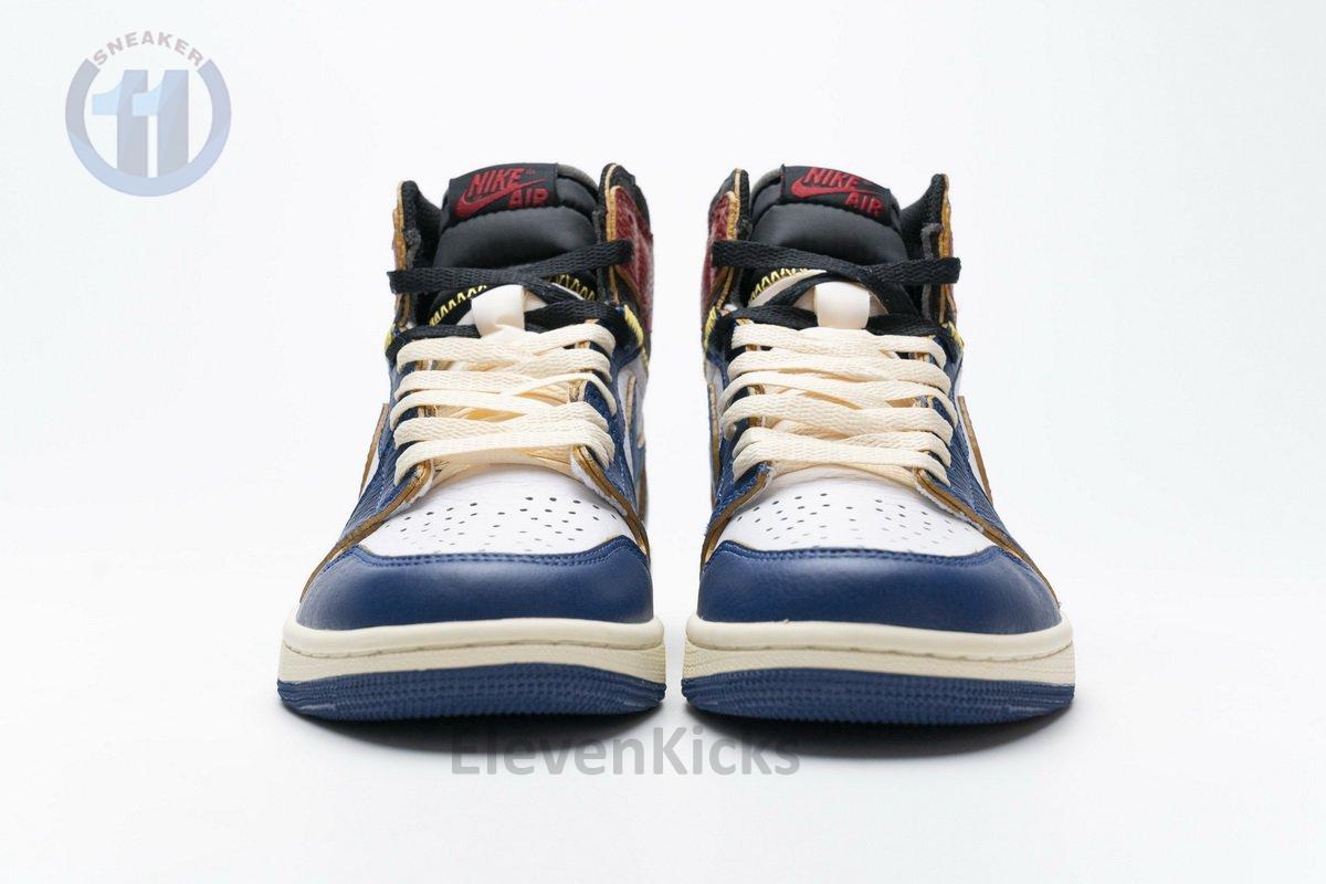 BV1300-146 Air Jordan 1 Retro High Union Los Angeles Blue Toe