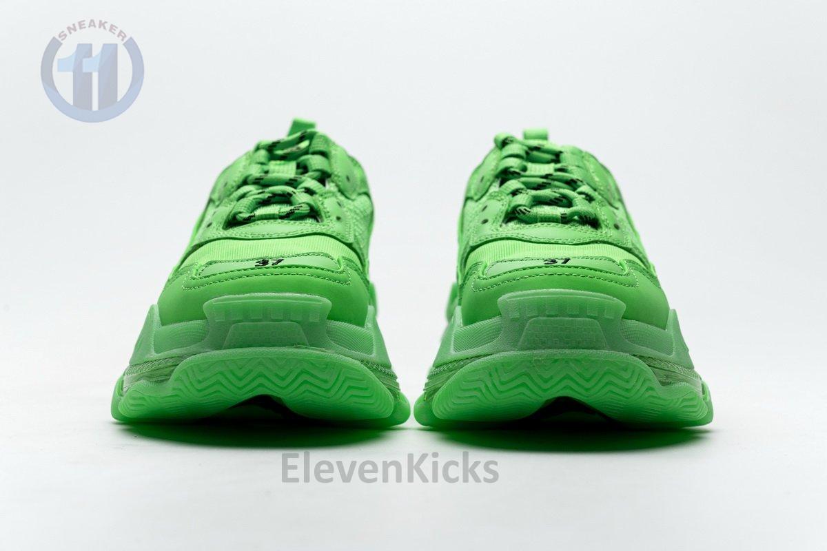 544351 w09ol 3801 Ba*len*cia*ga triple s fluo green