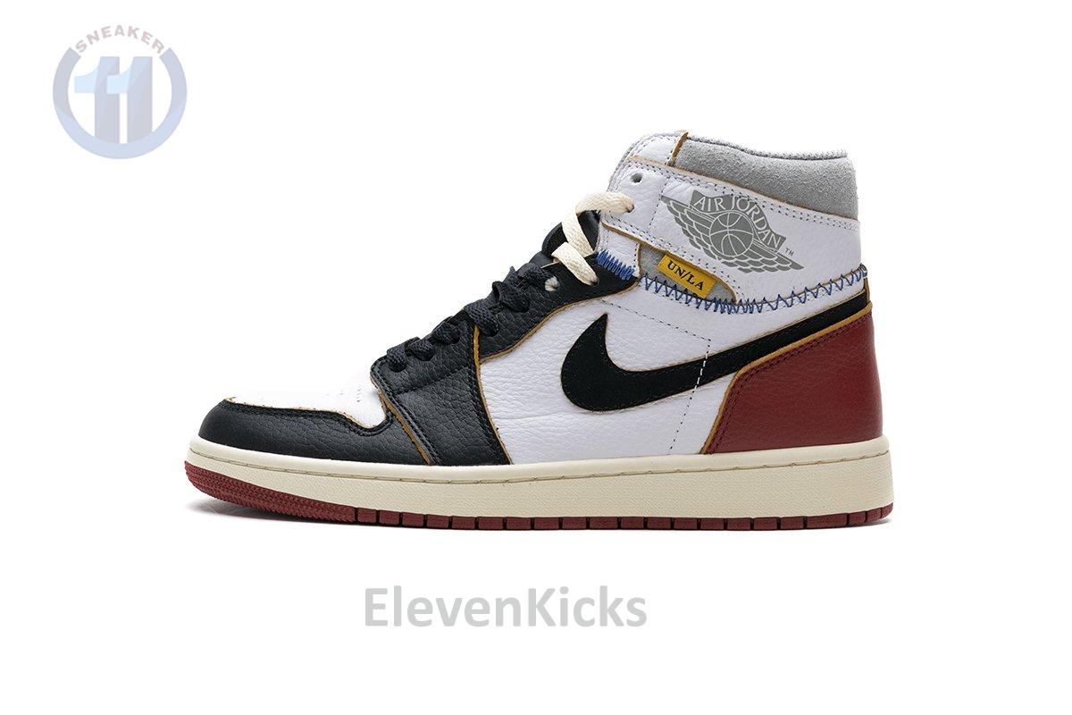 BV1300-106 Air Jordan 1 Retro High Union Los Angeles Black Toe