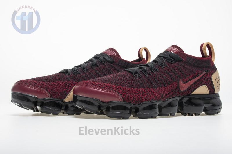 2018 2.0 Nike Air VaporMax Flyknit 2.0 NRG‘Wine Red’AT8955-600