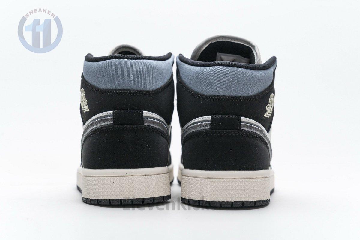852542-011 Air Jordan 1 Mid SE “Satin Grey”