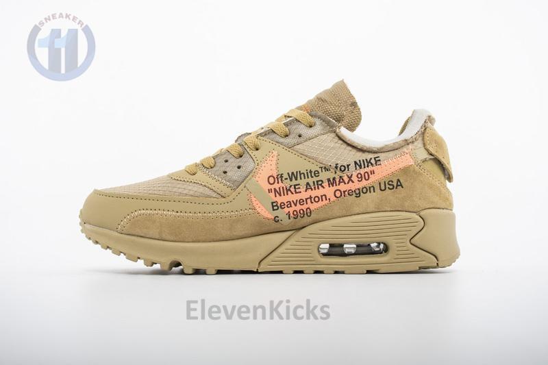 OFF-WHITE x Nike Air Max 90 “Desert Ore” Release Date AA7293-200