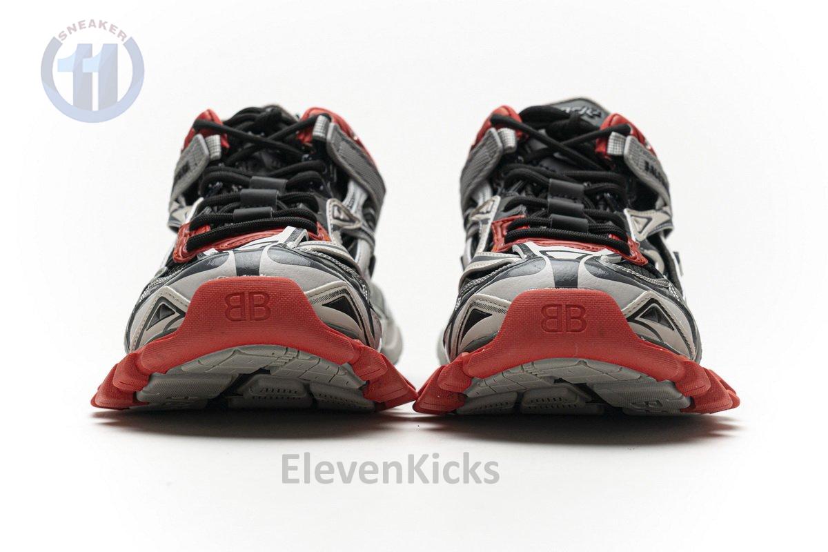 570391 W2GN3 1003 Blenciaga Track 2 Sneaker Grey Red
