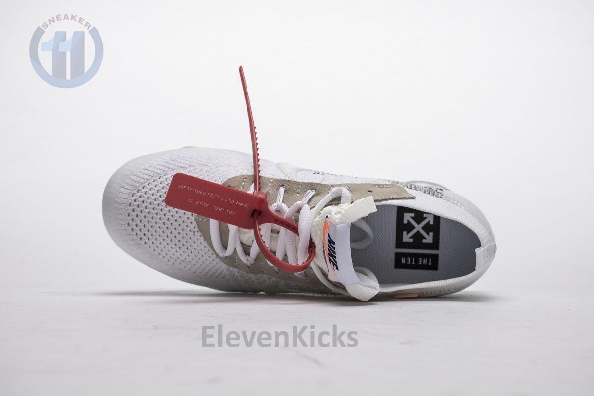 2018 1.0 AA3831-100 Off White x Nike Air VaporMax 2018 ‘All White’