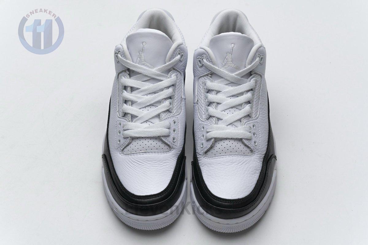 DA3595-100 Fragment Design x Air Jordan 3 Black White