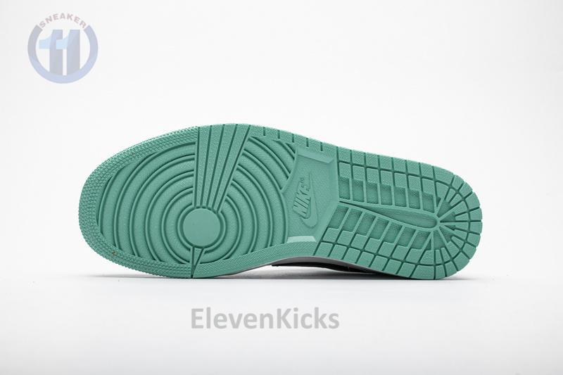 Air Jordan 1 Low Emerald Toe 553558-117