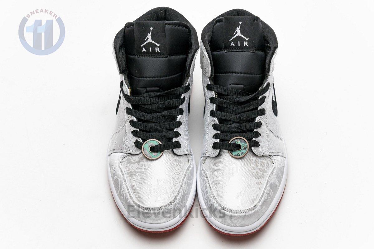 CU2804-100 Edison Chen x Air Jordan 1 Mid Fearless