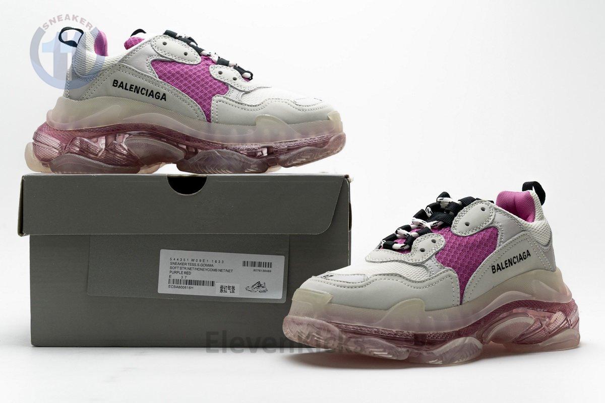 544351 w09e1 1633 Ba*len*cia*ga triple s purple red
