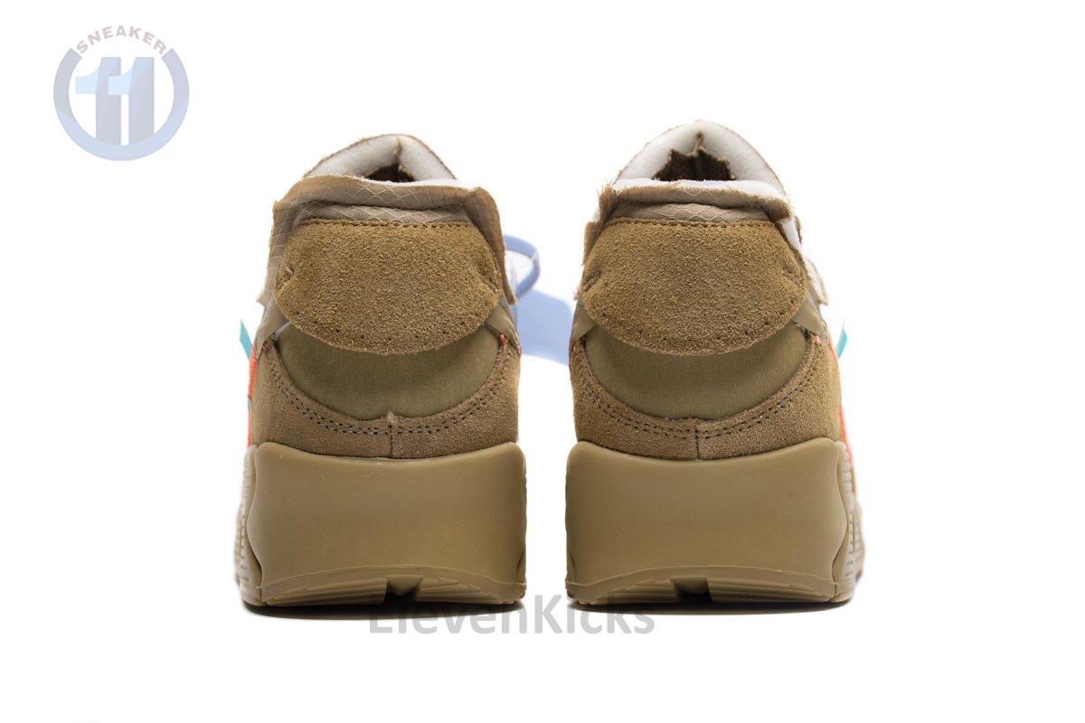 AA7293-200 Off-White x Nike Air Max 90 “Desert Ore”