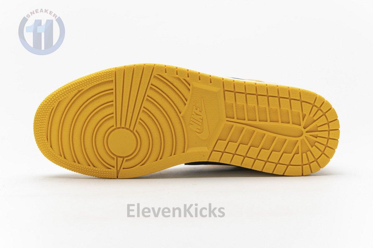 852542-700 Air Jordan 1 Mid Lakers