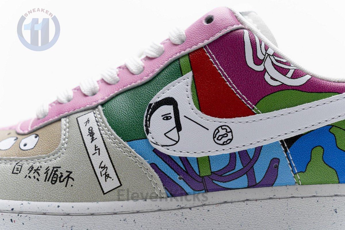 CZ3990-900 Ruohan Wang x Nike Air Force 1 Low（2020）