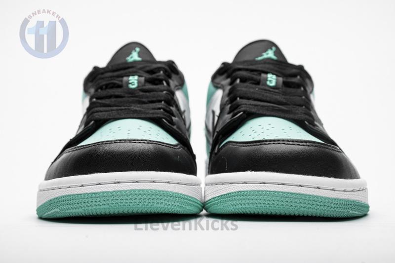 Air Jordan 1 Low Emerald Toe 553558-117