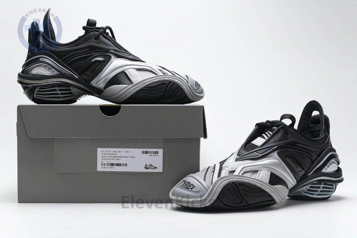 Ba*len*cia*ga tyrex 5.0 sneaker black silver