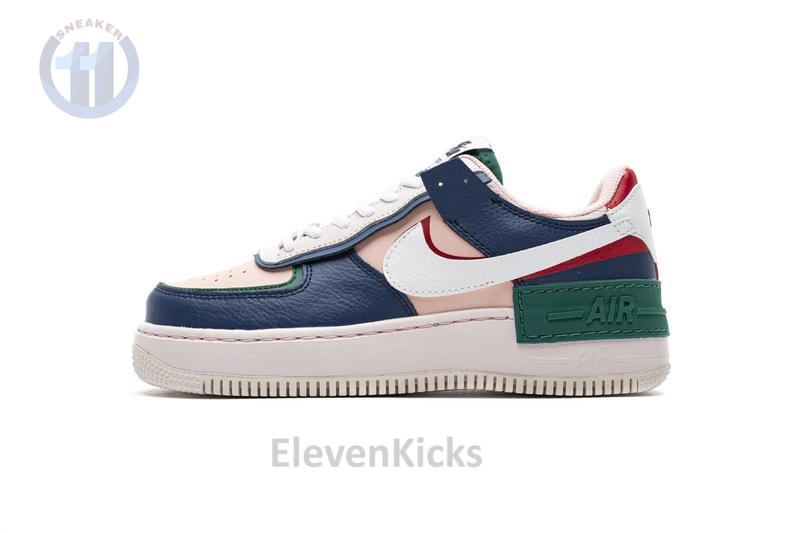CI0919-400 WMNS Nike Air Force 1 Shadow Mystic Navy