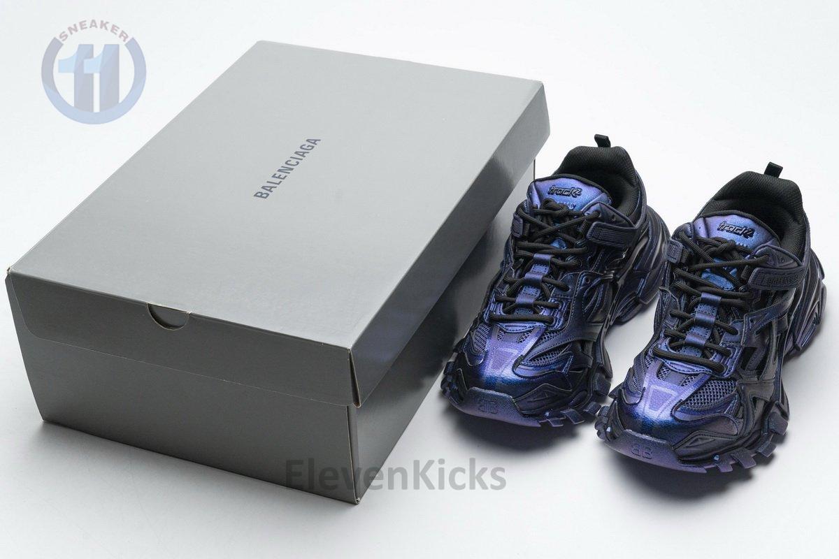 568615 W2MA1 5610 Blenciaga Track 2 Sneaker Chameleon