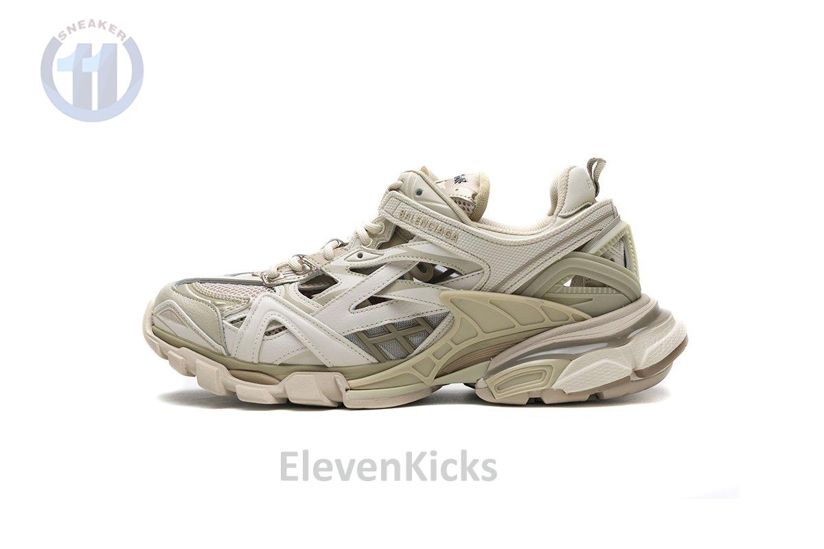 570391 W2GN1 9029 Blenciaga Track 2 Sneaker Khaki