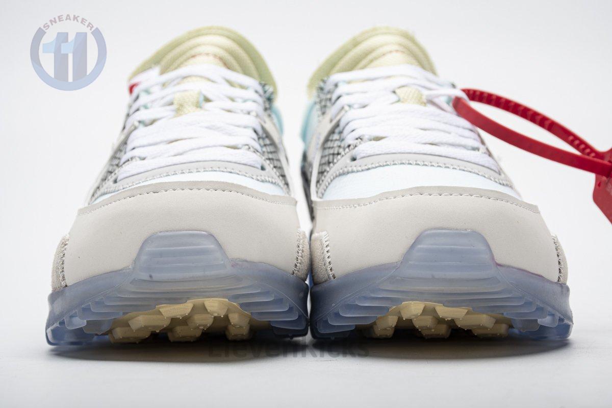 AA7293-100 Off-White x Nike Air Max 90 “All White”
