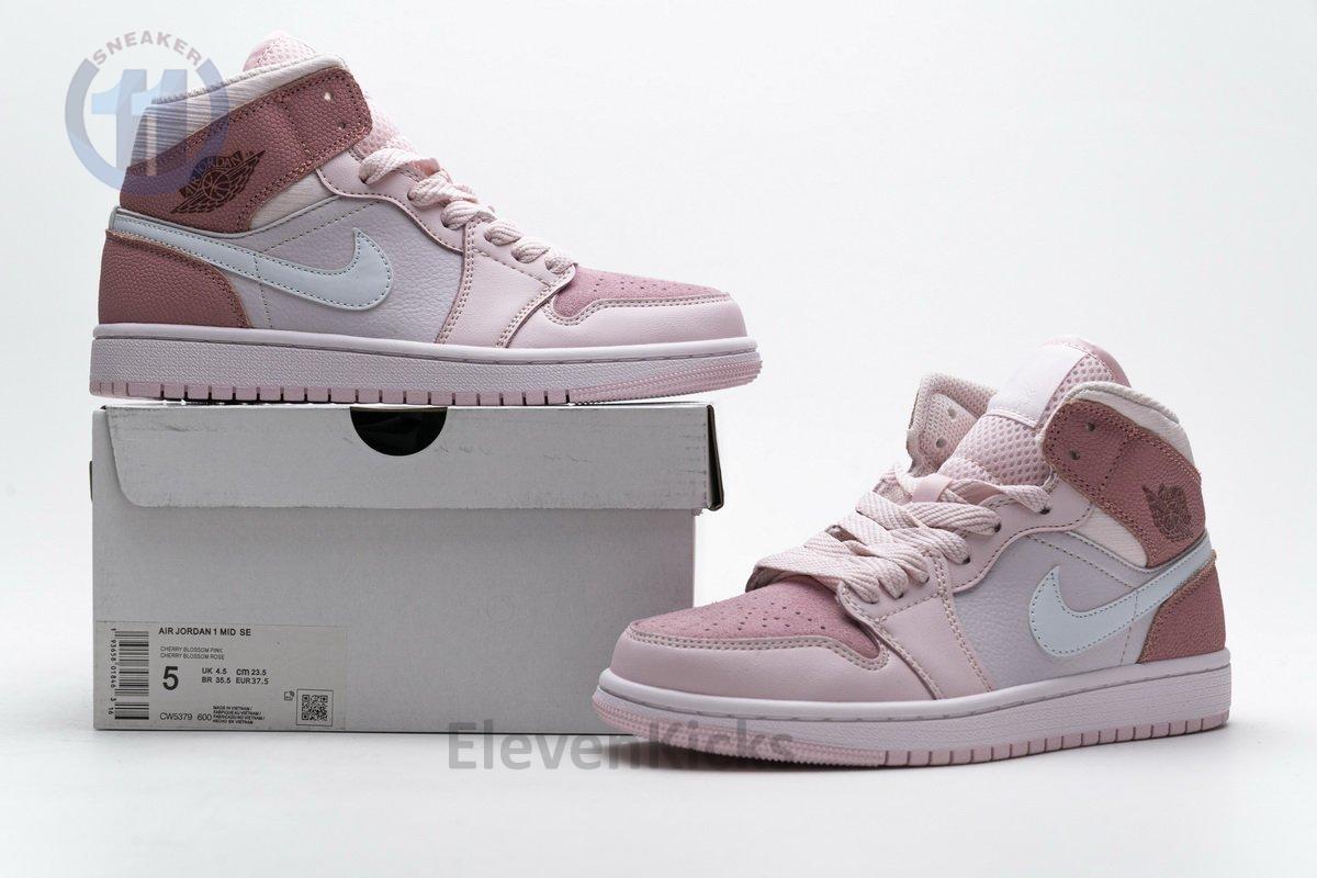 CW5379-600 Air Jordan 1 Mid Digital Pink