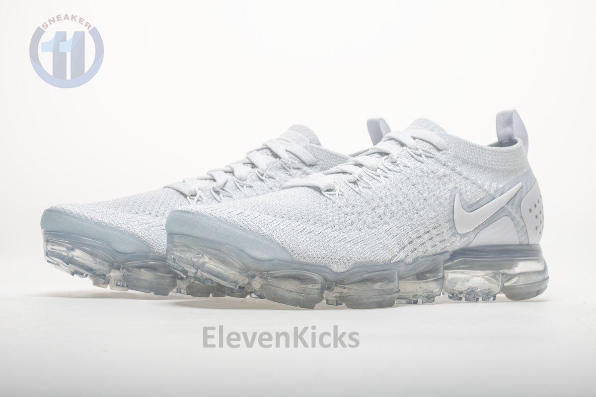 942842-100 Nike Air VaporMax 2.0 White Platinum