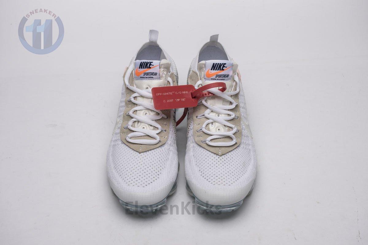 2018 1.0 AA3831-100 Off White x Nike Air VaporMax 2018 ‘All White’
