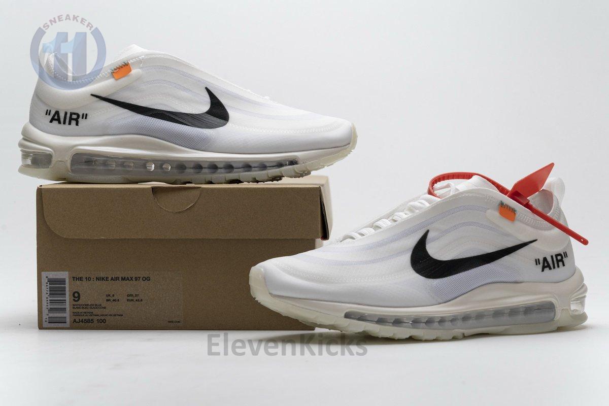 AJ4585-100 Off-White x Nike Air Max 97 All White