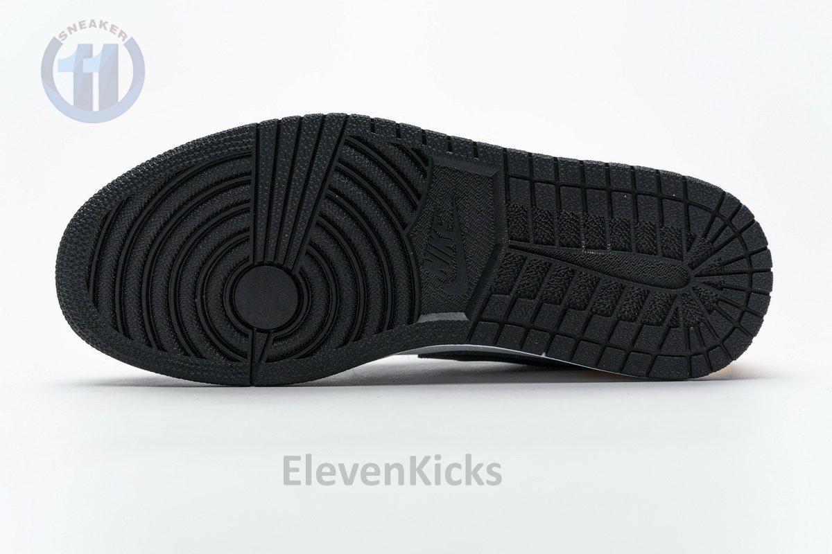 553558-123 Air Jordan 1 Low Blue Yellow Orange
