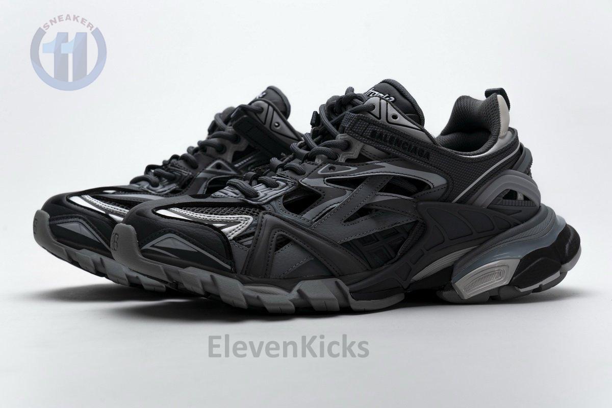 570391 W2GN3 1285 Blenciaga Track 2 Sneaker Medium Grey