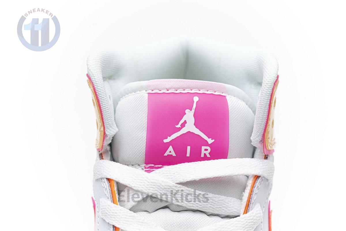 CV4611-100 Air Jordan 1 Mid GS “Edge Glow”