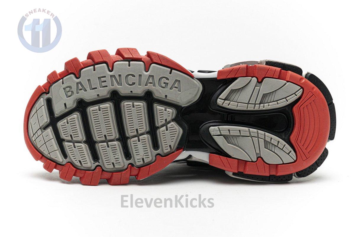 570391 W2GN3 1003 Blenciaga Track 2 Sneaker Grey Red