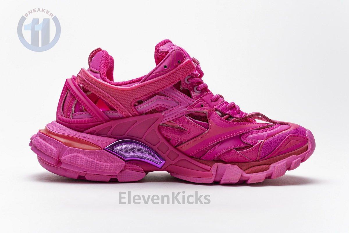 568615 W2FC1 5845 Blenciaga Track 2 Sneaker Fluo Pink