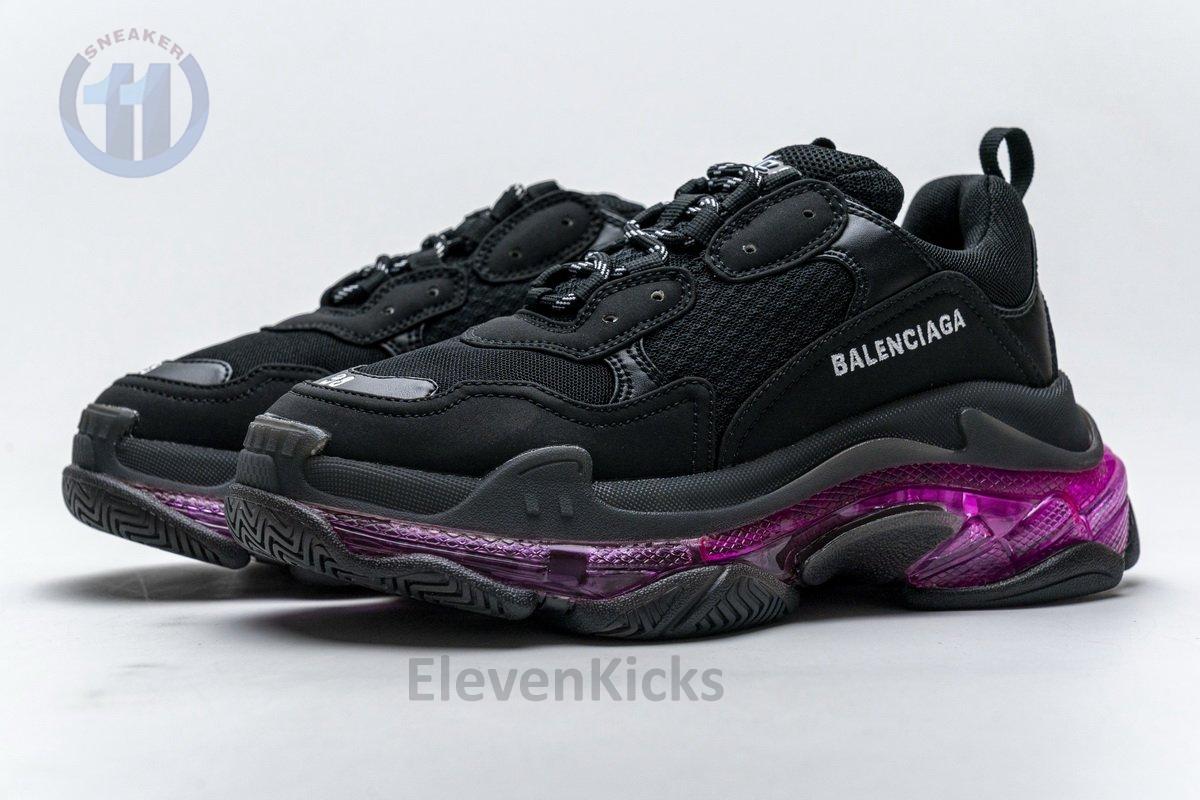 544351 w09o1 0829 Ba*len*cia*ga triple s black plum red