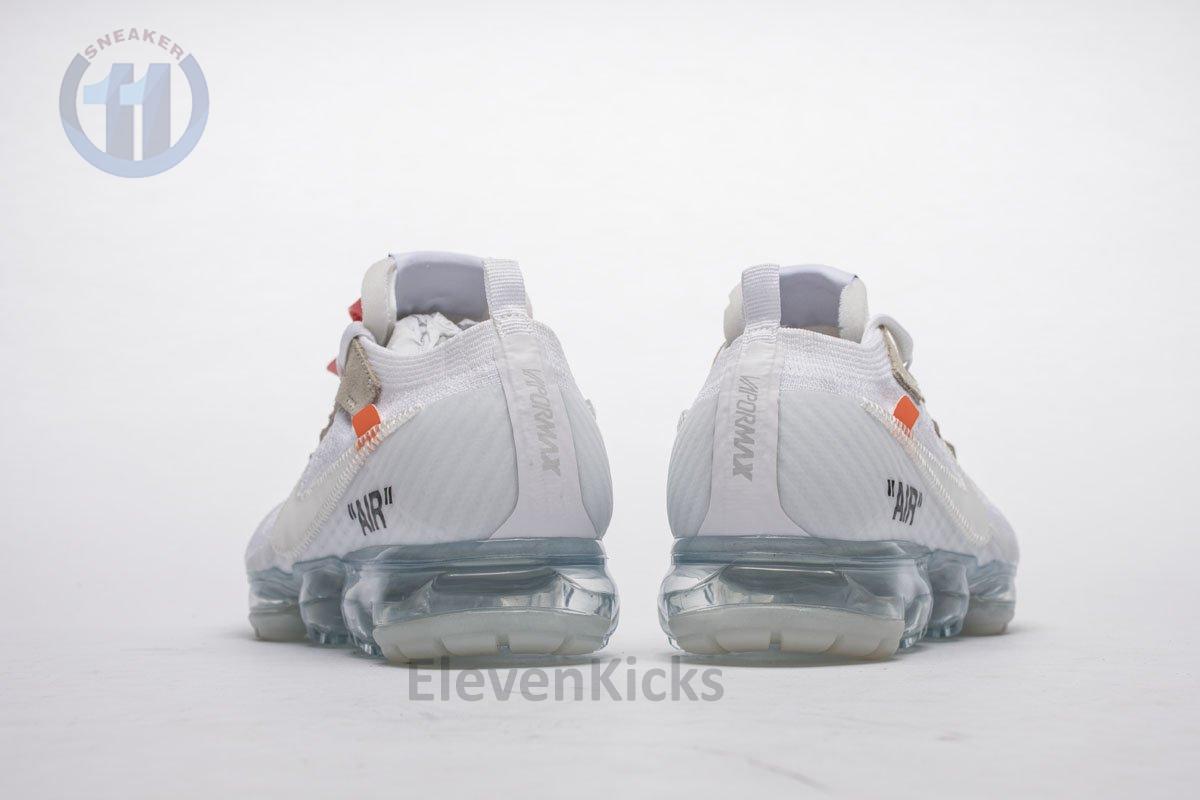2018 1.0 AA3831-100 Off White x Nike Air VaporMax 2018 ‘All White’