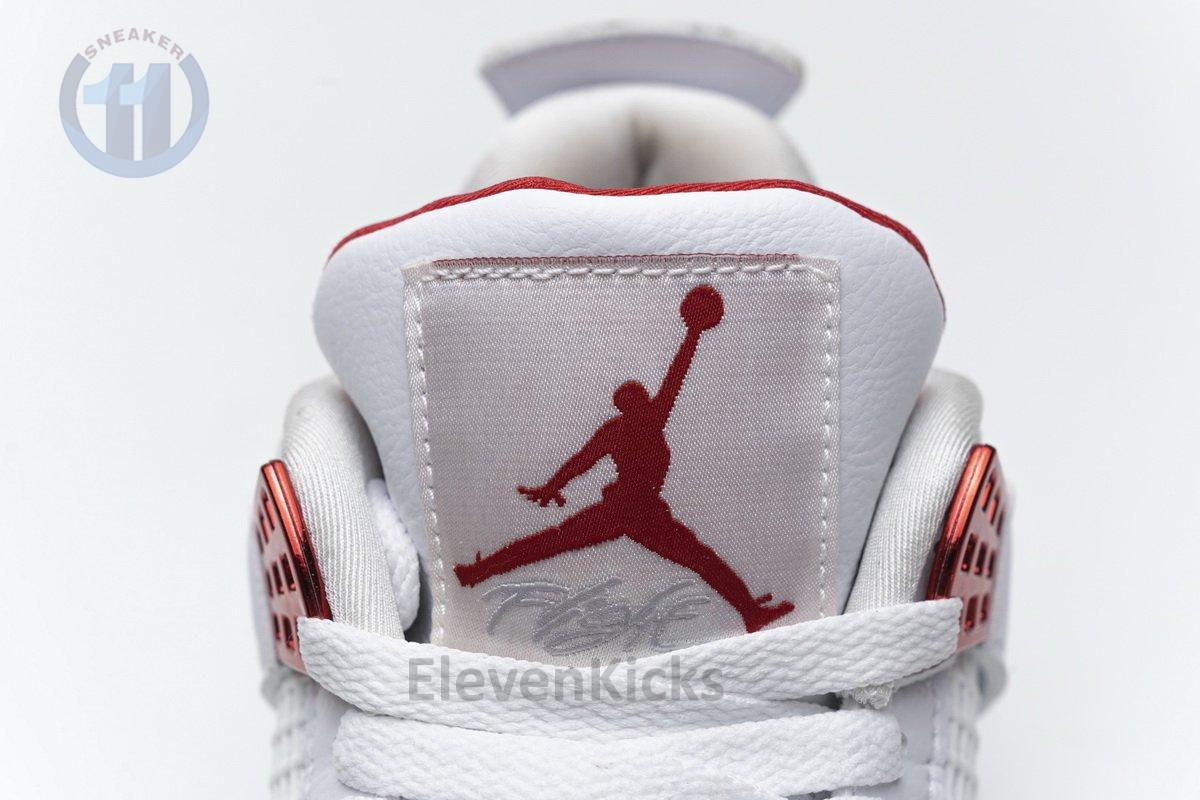 CT8527-112 Air Jordan 4 Retro “Metallic Red”