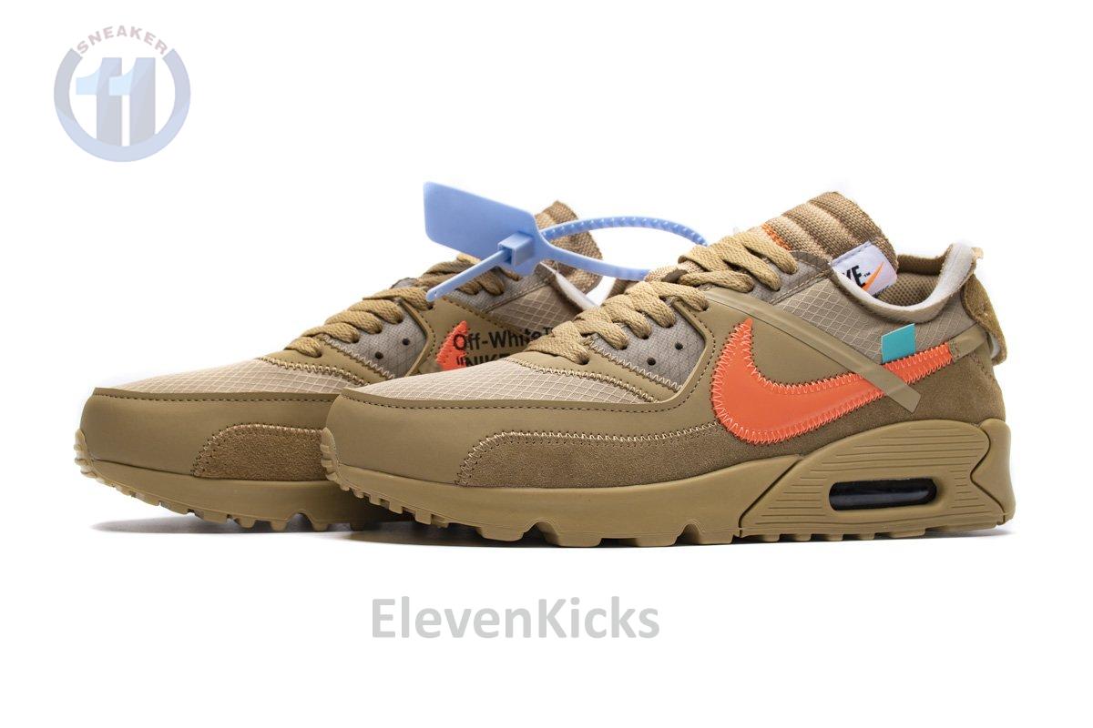 AA7293-200 Off-White x Nike Air Max 90 “Desert Ore”