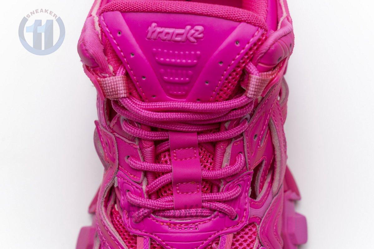 568615 W2FC1 5845 Blenciaga Track 2 Sneaker Fluo Pink