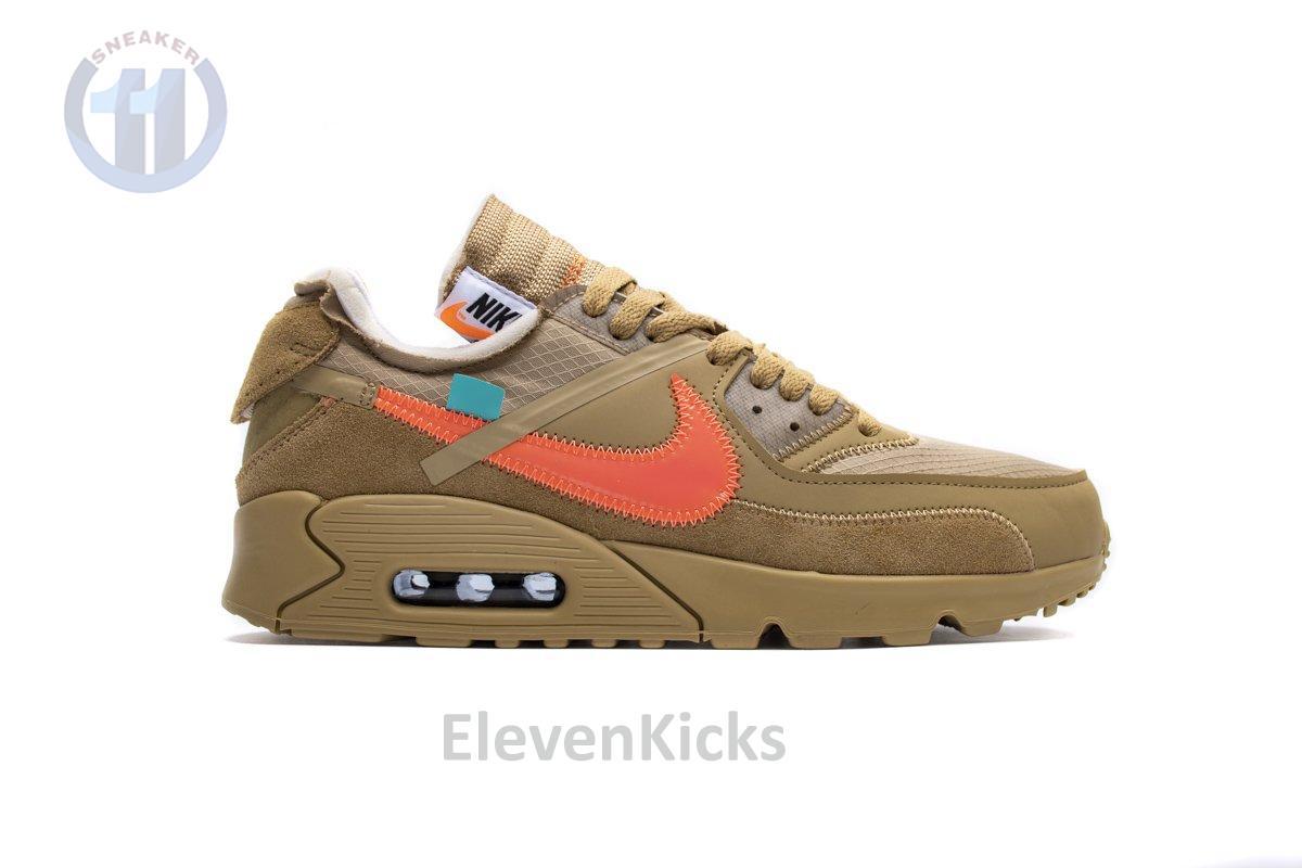 AA7293-200 Off-White x Nike Air Max 90 “Desert Ore”