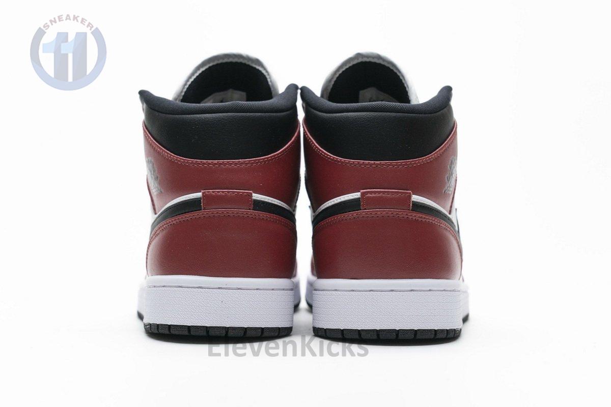 554725-069 Air Jordan 1 Mid Gym Red