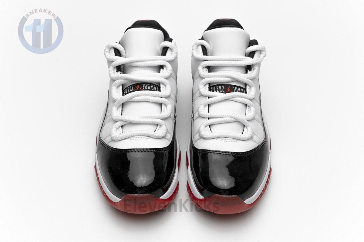 AV2187-160 Air Jordan 11 Low “White Bred”