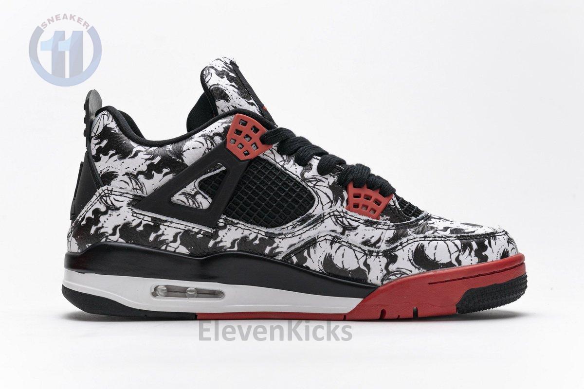 BQ0897-006 Air Jordan 4 Retro Singles Day Tattoo