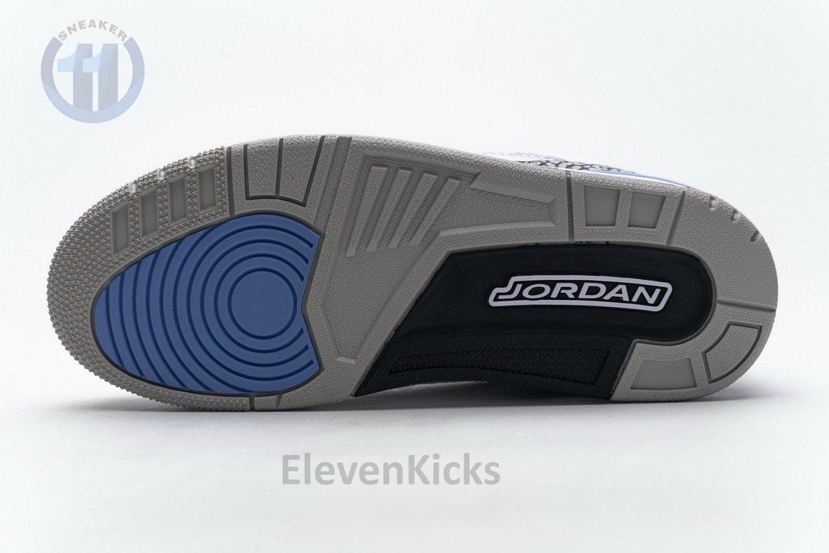 CT8532-104 Air Jordan 3 ‘UNC’