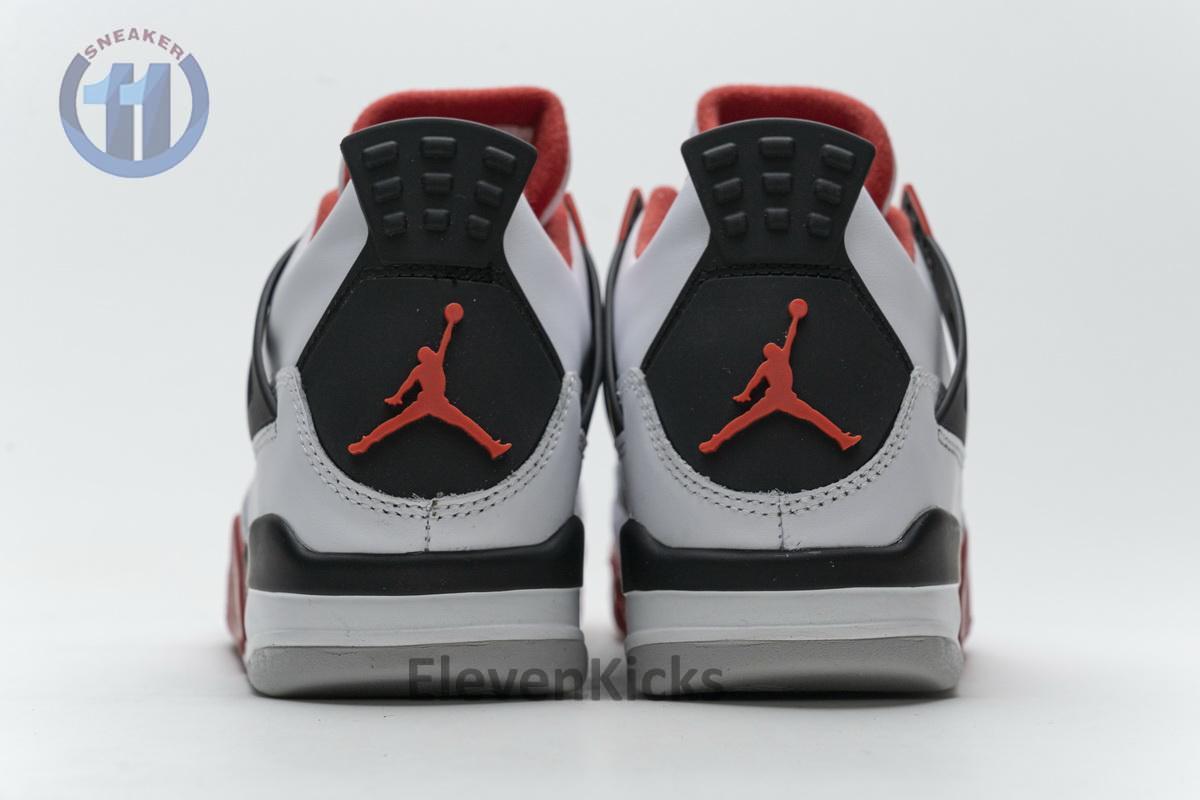 308497-110 Air Jordan 4 Retro Fire Red