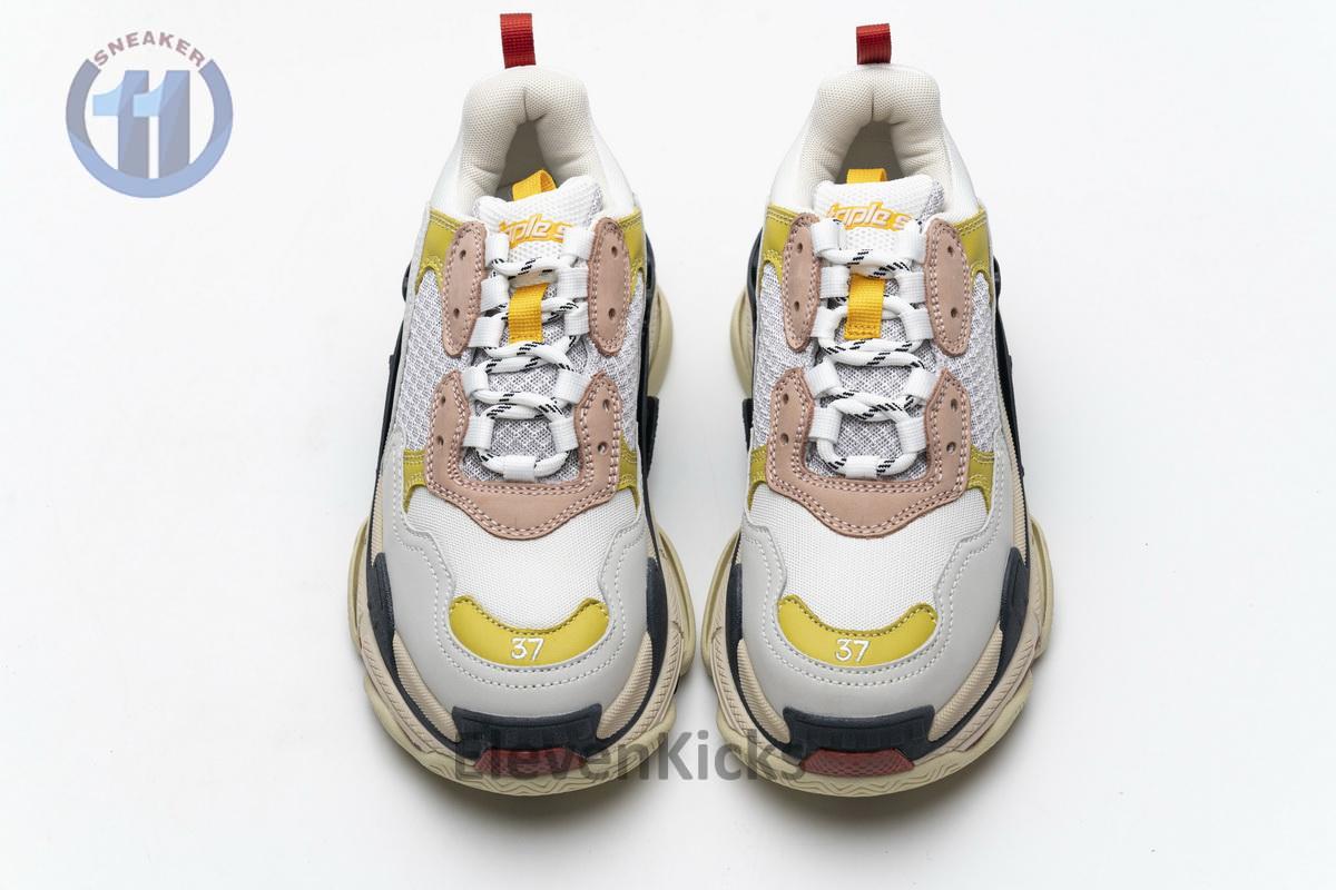 490672 w09o5 9035 Ba*len*cia*ga triple s black yellow pink