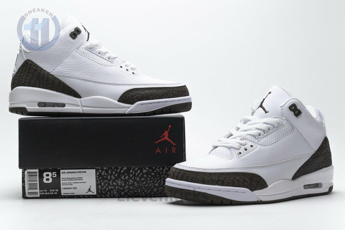 136064-122 Air Jordan 3 Retro ‘Mocha’