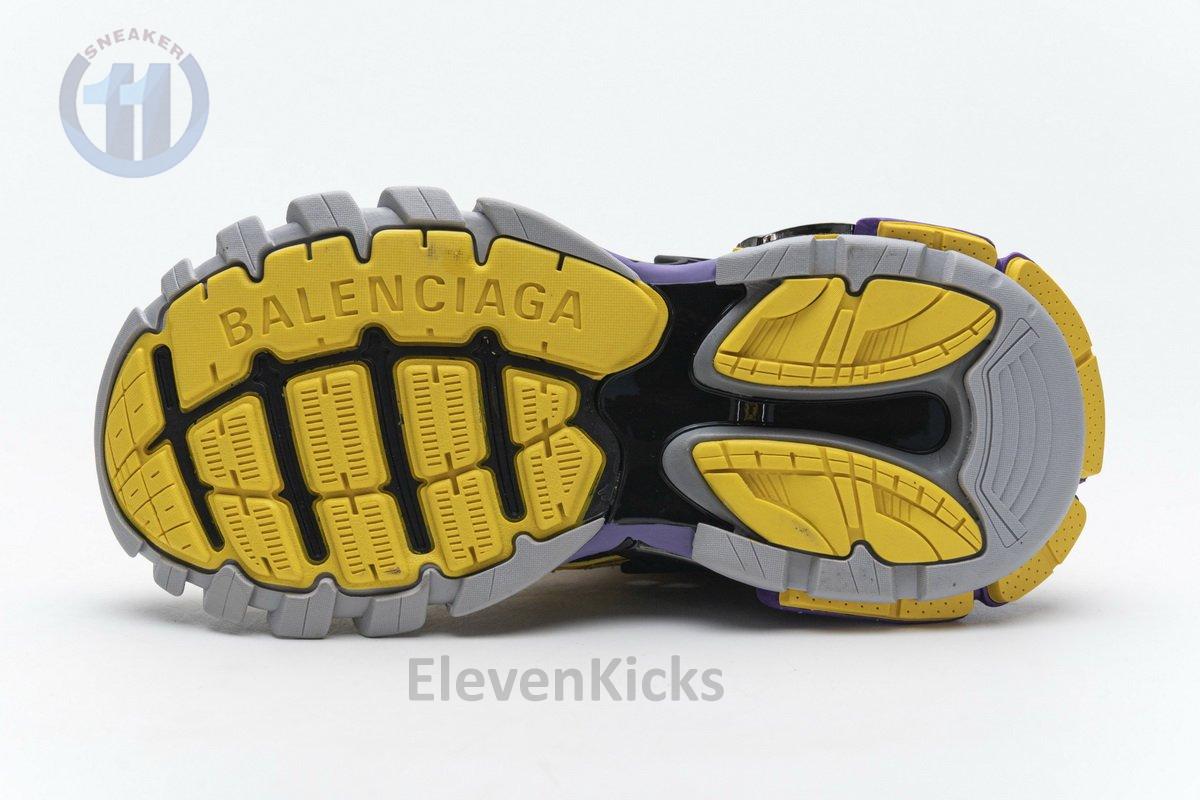 570391 W2GN1 2027 Blenciaga Track 2 Sneaker Yellow Black